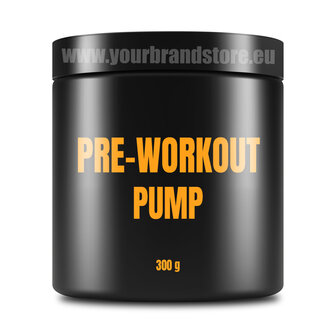 Private label - pre-workout PUMP 300 g - start je eigen merk