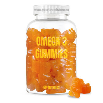 White label Omega 3 gummies