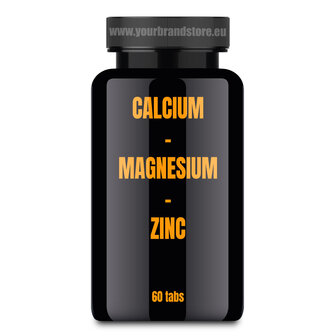 White label Calcium Magnesium Zinc  -yourbrandstore